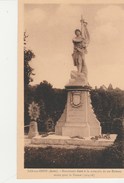 BAR SUR SEINE - LE MONUMENT ELEVE A LA MEMOIRE DE SES ENFANTS MORTS POUR LA FRANCE -BELLE CARTE - SEPIA - - Bar-sur-Seine