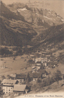 Suisse - Champéry - Village Et Les Dents Blanches - 1911 - Champéry