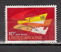 NATIONS UNIES ° YT N° AVION 10 - Aéreo