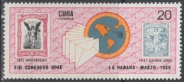 1985.70 CUBA MNH 1985. Ed.3091 XIII CONGRESO UPAEP UPAE. BLOCK 4. - Neufs