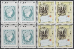 1995.241 CUBA MNH 1995. Ed.3968-69 140 ANIV CORREO INTERIOR DE LA HABANA. INTERNAL MAIL. BLOCK 4. - Neufs