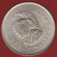 NEPAL 20 RUPEE 2032 (1975) International Women's Year  ARGENT SILVER  KM# 836 - Népal