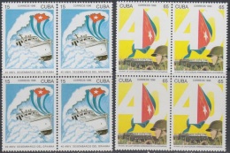 1996.75 CUBA MNH 1996. Ed.4115-16 40 ANIV DESEMBARCO DE GRANMA Y LAS FAR. ARMY. BLOCK 4. - Neufs