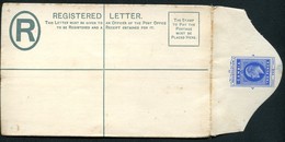 GAMBIA Registered Envelope #C1a Mint 1902 - Gambia (...-1964)