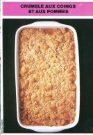 Les Fiches-cuisine De Elle : Crumble Aux Coings Et Aux Poires - Recettes De Cuisine