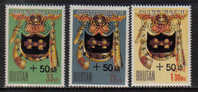 MB139 - BHUTAN , OLIMPIADI INVERNALI 1964 :  N. 28/30  *** - Inverno1964: Innsbruck