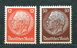 Deutsches Reich 1932, MiNr 469 + 473 (from Set 467-473) ** MNH - Catalogue Value: 42 Euro - Ongebruikt