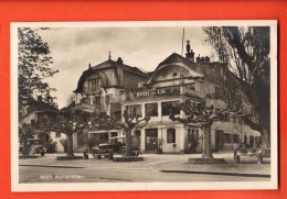 IBC-04  Hotel Du Lac à Auvernier. Voitures. Cachet 1928 - Auvernier