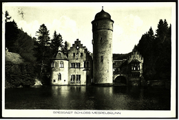 Schloß Mespelbrunn / Spessart  -  Ansichtskarte Ca.1938    (7035) - Aschaffenburg