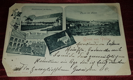 PÖLLAU 1901.- GRUSS AUS PÖLLAU, ALTE ANSICHSTKARTE COLLAGE - Pöllau