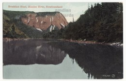 Breakfast Head, Humber River, Newfoundland, Canada Scenic C1910s Vintage Valentine Postcard - Sonstige & Ohne Zuordnung