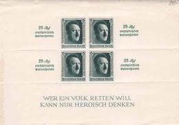 Bloc Allemagne Yvert N° 11 Neuf Poste Aérienne 1937 - Blokken