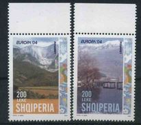 2004 Europa C.E.P.T., Albania , Serie Completa Nuova (**) - 2004