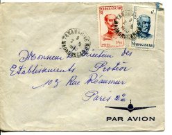 Madagascar Lettre Pour Paris 1960 - Lettres & Documents