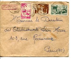 MAROC - Lettre De Port- Liautey Pour Paris 1947 - Briefe U. Dokumente