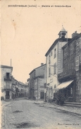 42-NOIRETABLE- MAIRIE ET GRANDE-RUE - Noiretable