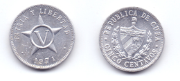 Cuba 5 Centavos 1971 - Cuba