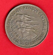 -- REPUBLIQUE CENTRAFRICAINE - CONGO -GABON - TCHAD - BANQUE CENTRALE - 50 FRANCS 1961- - República Centroafricana