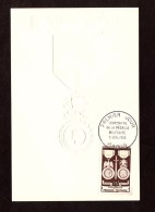 Variété "absence De Couleur" Sur Carte Gauffrée (maximum) - 1952 - Centenaire De La Médaille Militaire - Peu Courant - Brieven En Documenten