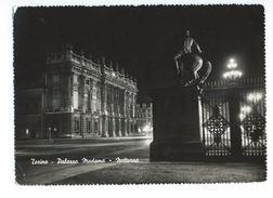 Torino Palazzo Madama Notturno 1961 - Palazzo Madama