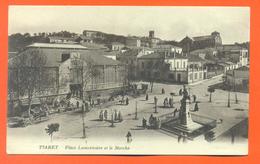 CPA Algérie - Tiaret " Place Lamoricière Et Le Marché " LJCP 39 - Tiaret