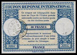 FRANCE  International Reply Coupon / Coupon Réponse International - Reply Coupons