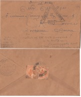 Malaya  Perak  1941    Penang  Censor Mark  Ipoh   Cover To India  # 94358   Inde Indi - Perak