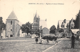 49-DURTAL- EGLISE ET VIEUX CHÂTEAU - Durtal