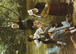 Cpsm Gençay Folklore Du Haut Poitou La Marchoise - Gencay