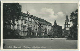 Erbach (Odenwald) - Marktplatz - Foto-Ansichtskarte - Erbach