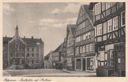 Hofgeismar-Marktplatz Mit Rathaus - Hofgeismar