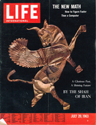 LIFE International VOL.35 N°2 JULY 29, 1963 MATH - SPACE - KENNEDY - HONG KONG - PAUL VI - IRAN - Andere & Zonder Classificatie