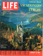 LIFE International VOL.35 N°3 AUGUST 12, 1963 CASTLE - EUROPE - PARIS - BAVARIA - GREECE - DUBLIN - HOHENZOLLERNS - Other & Unclassified