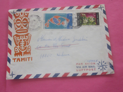 Papeete -TAHITI-SP 91560 Océanie Nouvelle-Calédonie Lettre & Timbres Collection N°PA 35- 65 - Cartas & Documentos