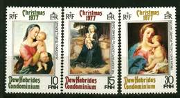 Nelle Hébrides **  N° 524 à 526 - Noël - - Unused Stamps