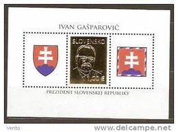 Slovakia 2009 Mi 616 ** Golden President Stamp - Ungebraucht