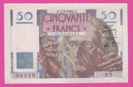 Billet - 50 Francs LE VERRIER Du02 05 1946 SPL - 50 F 1946-1951 ''Le Verrier''