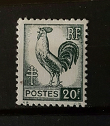 YT 648 - Coq 20f - Neuf Charniere - 1944 Hahn Und Marianne D'Alger