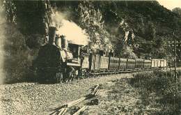 19 - 240317 - TRAIN LOCOMOTIVE EYGURANDE MERLINES - Réseau ORLEANS Express CLERMONT BORDEAUX 1900 - Eygurande