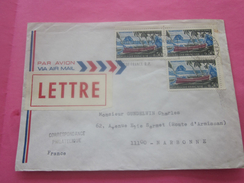 972 MARTINIQUE FORT-DE-FRANCE  R.P. Lettre Av Timbres De Collection - Briefe U. Dokumente