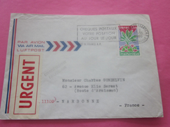 972 MARTINIQUE FORT-DE-FRANCE  R.P.  Lettre Av Timbre De Collection - Cartas & Documentos