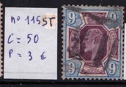 N° 115 ST à 5% ( Prix Vendeur) De La Cote, Une Dent Courte - Used Stamps