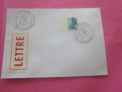 St.Pierre Et Miquelon 1986-1989 Lettre Av Timbre Collection Marianne Liberté Surchargés Av Cachets 1er Jour - Storia Postale