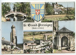 Le Grand Pressigny (multivues) N°5 Combier Cp Vierge - Le Grand-Pressigny
