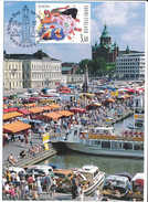 Philatelic Exhibition Stamp Day Riga '98 Postcard CEPT Europa - 29 - 31 May 1998 Latvia - Covers & Documents