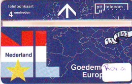 Telefoonkaart LANDIS&GYR NEDERLAND  GOEDE MORGEN EUROPA * R-040.01 * Niederlande Prive Private  ONGEBRUIKT * MINT - Privé