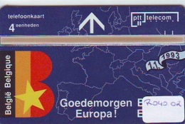 Telefoonkaart LANDIS&GYR * BELGIE  GOEDE MORGEN EUROPA * R-040.02 * Niederlande Prive Private  ONGEBRUIKT * MINT - Privées