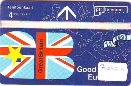 Telefoonkaart NEDERLAND LANDIS&GYR * GREAT BRITTAIN GOEDE MORGEN EUROPA * R-040.11  Niederlande Private  ONGEBRUIKT - Privat