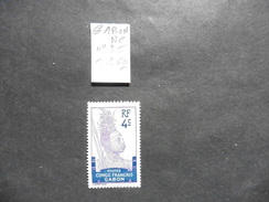 Gabon  : Timbre N° 35 Neuf Charnière - Unused Stamps