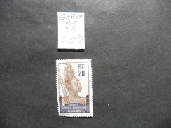 Gabon  : Timbre N° 38 Neuf Charnière - Unused Stamps